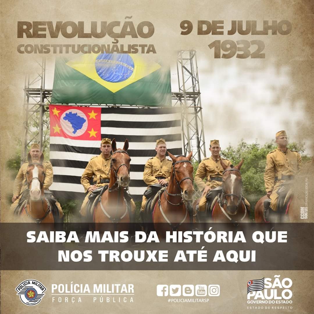 9 de julho “Revolução Constitucionalista de 32