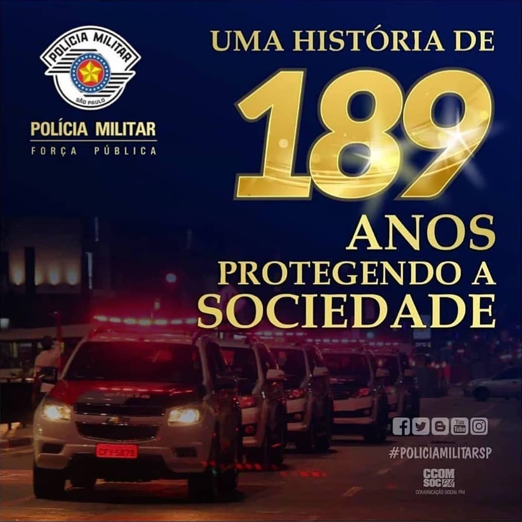 Policia Militar 189 anos