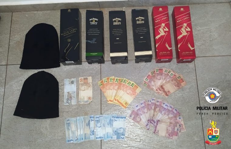 Ladrão é preso após cometer roubo em mercado de Taguaí – SP
